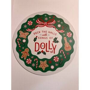 Dolly Parton Christmas Wreath Wall Decor Deck The Halls Songs Of Dolly 20 Inch